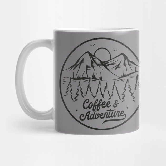 Coffee & Adventure by Vanilla & Lavender Design